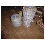 3 rolls barbed wire