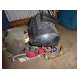 Welding gloves, torch & other