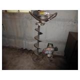 2 Jiffy ice drills - both turn over & have compres