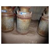 Portage Co-op milk can