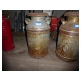 Westfield Co-op milk can