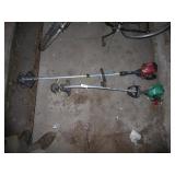 2 gas trimmers - both turn over, have compression