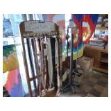 2 racks with belts 2 racks with belts