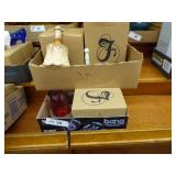 2 boxes Fenton glass: caramel slag bell - fairy la 2 boxes Fenton glass: caramel slag bell - fairy la