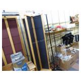 2 rotating floor displays 71"H & smaller 2 rotating floor displays 71"H & smaller