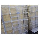 Group of wire cube shelves - approx. 74"H x 44"W Group of wire cube shelves - approx. 74"H x 44"W