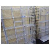 Group of wire cube shelves - approx. 74"H x 44"W