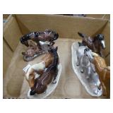 3 Hagen-Renaker horse figurines 3 Hagen-Renaker horse figurines