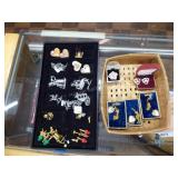 2 boxes: jewelry & figurines