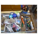 5 boxes tools & misc. supplies 5 boxes tools & misc. supplies