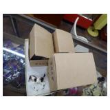 Hagen-Renaker 4 pinto colt figures w/ boxes Hagen-Renaker 4 pinto colt figures w/ boxes