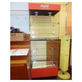 Coca-Cola display case - 77"H x 29"W x 18"D Coca-Cola display case - 77"H x 29"W x 18"D