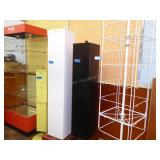 4 revolving display stands - 76"H and smaller 4 revolving display stands - 76"H and smaller