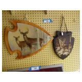 Group of 6 plaques & lamps Group of 6 plaques & lamps