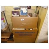 3 boxes moccasins - some singles - some mis-matche 3 boxes moccasins - some singles - some mis-matche