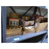 3 boxes giftware: oil lamps - mini chimneys - glob 3 boxes giftware: oil lamps - mini chimneys - glob