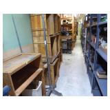 Rolling metal stand - 75" H Rolling metal stand - 75" H