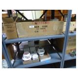 Votive candle holders & hurricane globes (2 shelve Votive candle holders & hurricane globes (2 shelve
