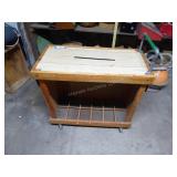 Rolling cart - 35"H x 32"L x 16"D Rolling cart - 35"H x 32"L x 16"D