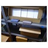 3 shelves: jewelry boxes (various sizes)