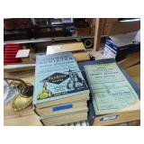 Business reference books - vintage