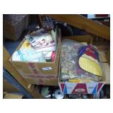 2 boxes towels & misc. 2 boxes towels & misc.