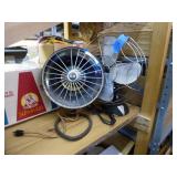 2 fans: Eskimo vintage & heater fan 2 fans: Eskimo vintage & heater fan
