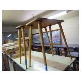 2 plywood tables