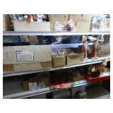 2nd shelf: Christmas decor items 2nd shelf: Christmas decor items