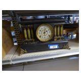 Antique Seth Thomas mantle clock - has key - does Antique Seth Thomas mantle clock - has key - does