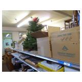 Upper shelf: Christmas decorations Upper shelf: Christmas decorations