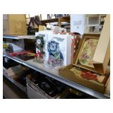 2nd shelf: decorative clocks 2nd shelf: decorative clocks