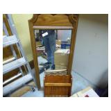 2 mirrors & magazine rack 2 mirrors & magazine rack