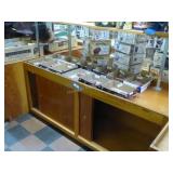 Display cabinet w/shelf - 6ft W x 32in H (lower) 6 Display cabinet w/shelf - 6ft W x 32in H (lower) 6