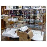 Display rack - 75"W x 58"H x 39"D ***may requir Display rack - 75"W x 58"H x 39"D ***may requir