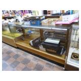 Lighted glass display - 70"W x 39"H x 20"D Lighted glass display - 70"W x 39"H x 20"D