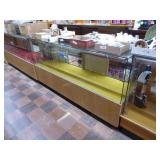 Lighted glass display - 72"W x 38"H x 21"D Lighted glass display - 72"W x 38"H x 21"D