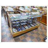 Lighted glass display - 70"W x 39"H x 20"D Lighted glass display - 70"W x 39"H x 20"D