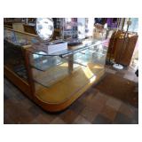 Lighted glass display end piece - 70"W x 39"H x Lighted glass display end piece - 70"W x 39"H x