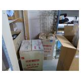 2 metal racks 26"H 2 metal racks 26"H