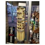 Display rack & sunglasses Display rack & sunglasses