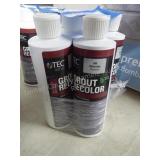 (4) 8oz bottles of grout recolor (silverado)