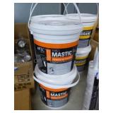 (2) 1 gal pails type 1 mastic