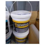 (2) 1 gal pails waterproofing membrane