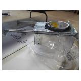 Recessed 4" new cons. Can lights (air tight) 6 per