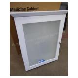 White 19.25" medicine cabinet