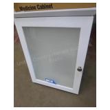 White 19.25" medicine cabinet