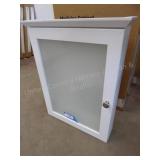 White 19.25" medicine cabinet