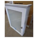 White 19.25" medicine cabinet