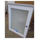 White 19.25" medicine cabinet
